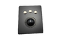 Antivandal IP65 Metal Trackball Pointing Device with IP65 50.0mm Optical Module supplier